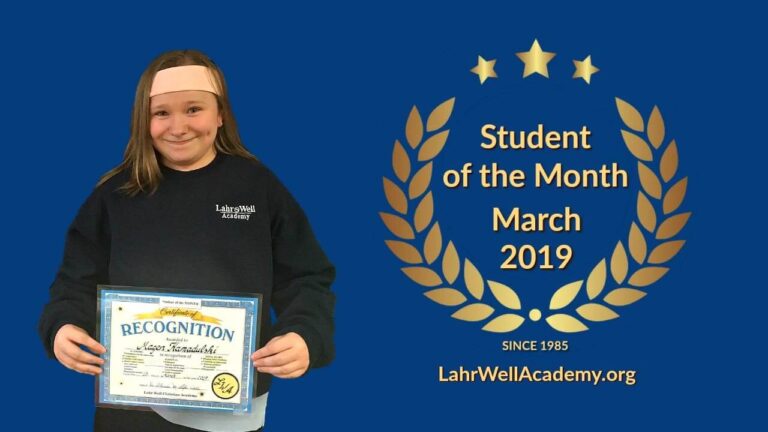 Student of the Month: Magen. March 2019
